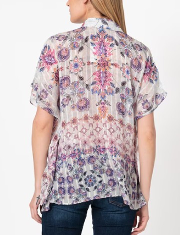 Camasa Desigual, mix culori