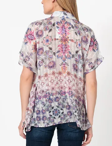 Camasa Desigual, mix culori