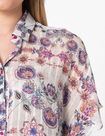 Camasa Desigual, mix culori