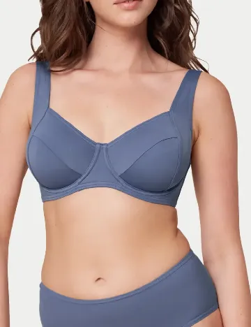 Sutien de baie Triumph, albastru