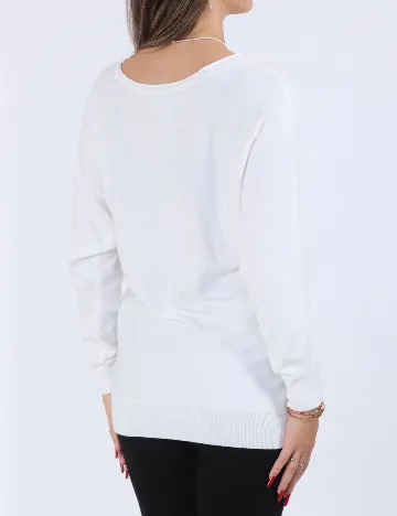 Bluza Guess, alb Alb