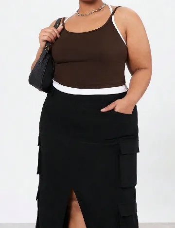 Top Forever 21 Curve, maro
