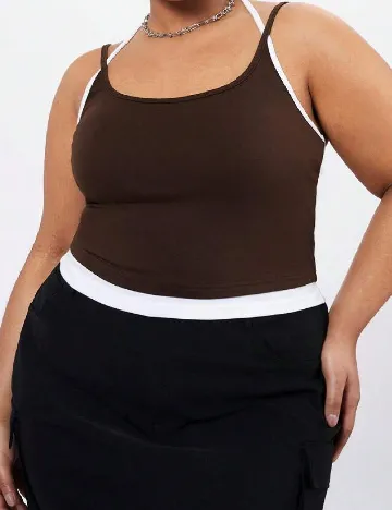 Top Forever 21 Curve, maro