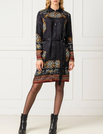 Rochie scurta Desigual, negru