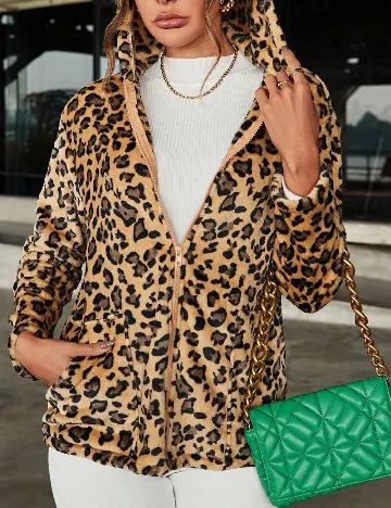 Hanorac SHEIN, animal print Animal print