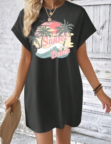 Rochie scurta SHEIN, negru