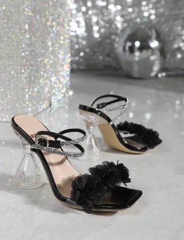 Sandale SHEIN, negru