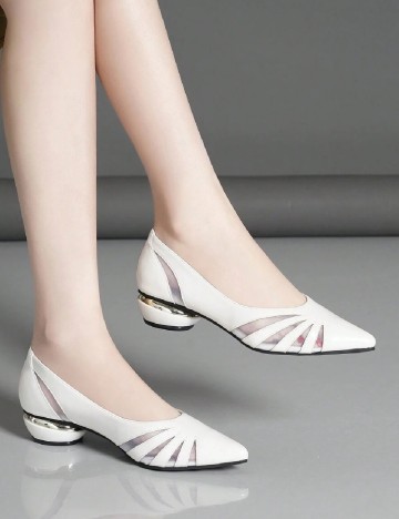 Pantofi SHEIN, alb