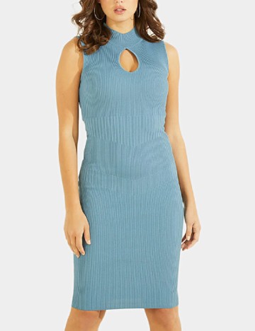 Rochie scurta Guess, albastru