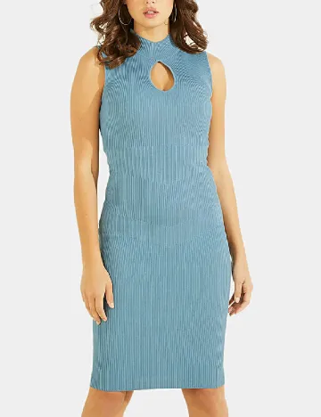 Rochie scurta Guess, albastru