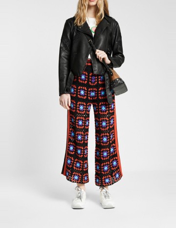 Pantaloni Desigual, mix culori