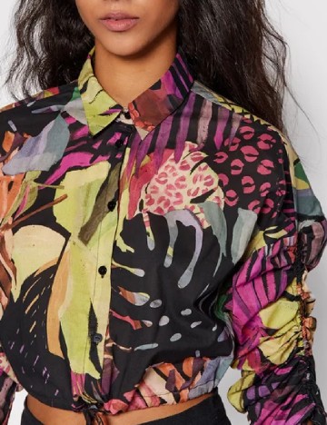 Camasa Desigual, mix culori