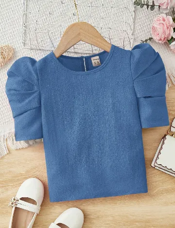 Bluza Shein Kids, albastru