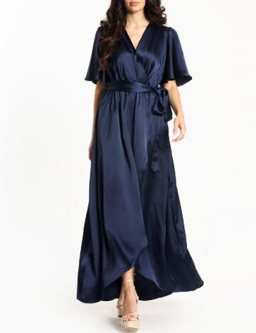 Rochie lunga Guess, albastru