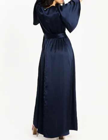 Rochie lunga Guess, albastru Albastru