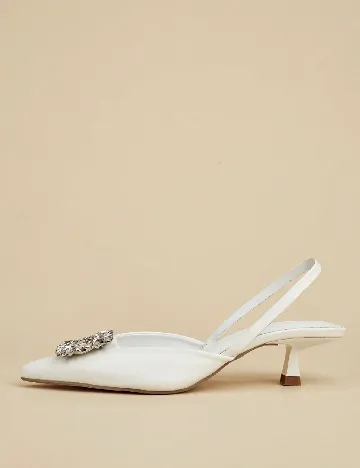 Pantofi SHEIN, alb Alb