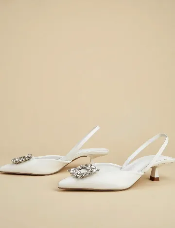 Pantofi SHEIN, alb Alb