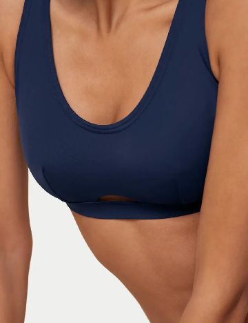 Sutien de baie Triumph, bleumarin