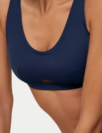 Sutien de baie Triumph, bleumarin