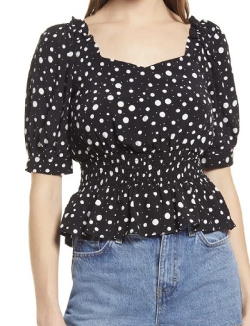 Bluza Top Shop, negru