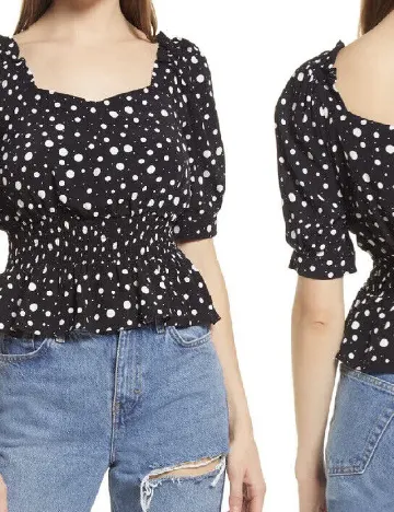 Bluza Top Shop, negru Negru