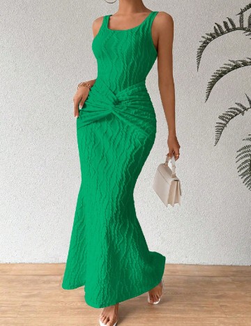 Rochie lunga SHEIN, verde