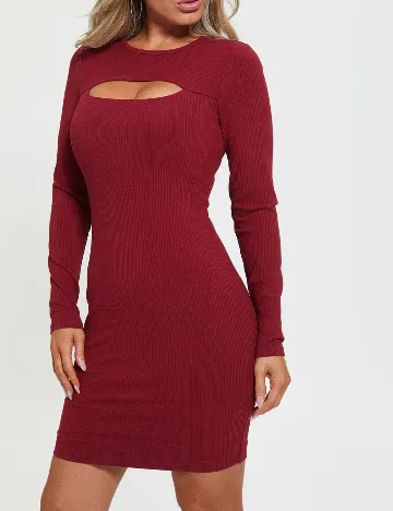 Rochie scurta Guess, rosu Rosu