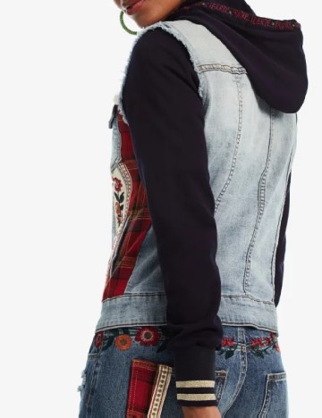 Jacheta Desigual, albastru