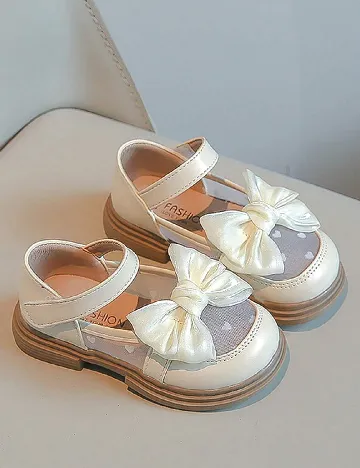 Pantofi Shein Kids, crem Crem