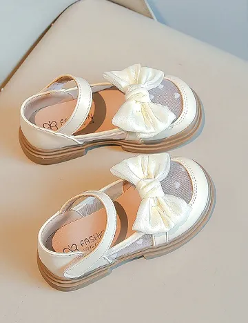Pantofi Shein Kids, crem Crem