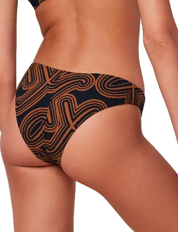 Chilot de baie Triumph, negru/maro