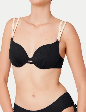 Sutien de baie Triumph, negru