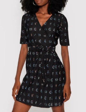 Rochie scurta Desigual, negru