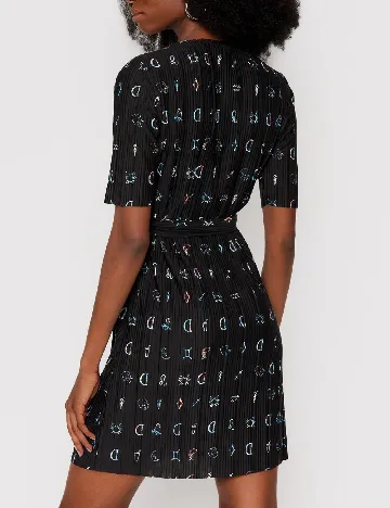 Rochie scurta Desigual, negru