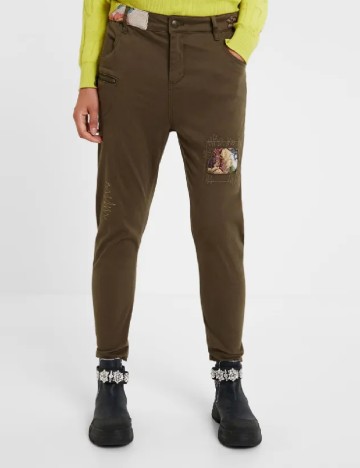 Blugi Desigual, verde