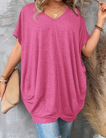 Tricou Emery Rose Curve, roz