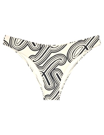 Chilot de  baie Triumph, ecru/negru