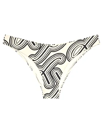 Chilot de baie Triumph, ecru/negru