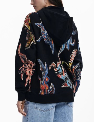 Hanorac Desigual, negru