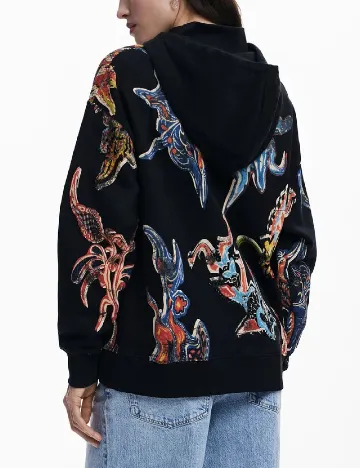 Hanorac Desigual, negru