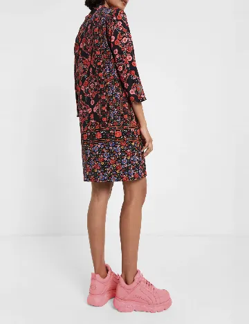 Rochie scurta Desigual, mix culori