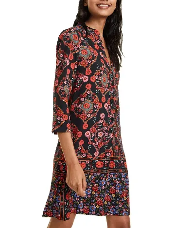 Rochie scurta Desigual, mix culori