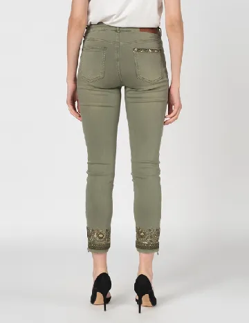 Blugi Desigual, verde Verde