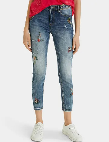 Blugi Desigual, albastru