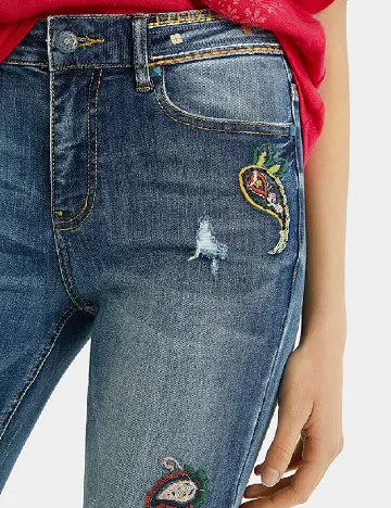 Blugi Desigual, albastru