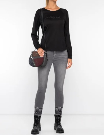 Blugi Desigual, gri