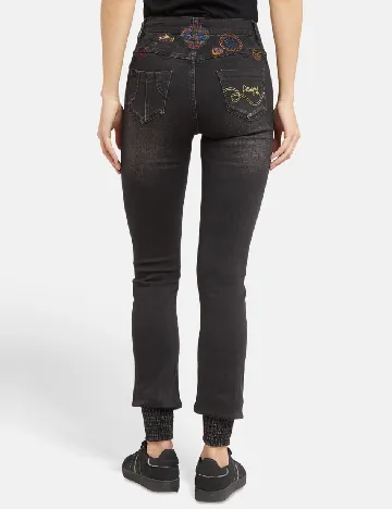 Blugi Desigual, negru Negru
