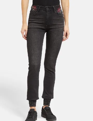 Blugi Desigual, negru Negru