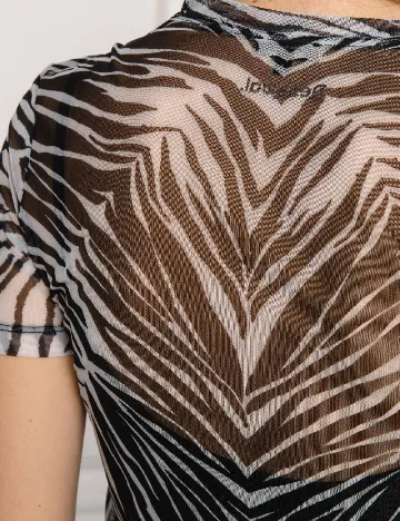 Tricou Desigual, gri