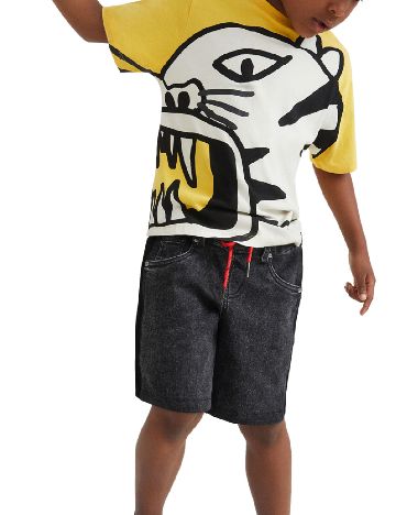 Tricou Desigual, galben